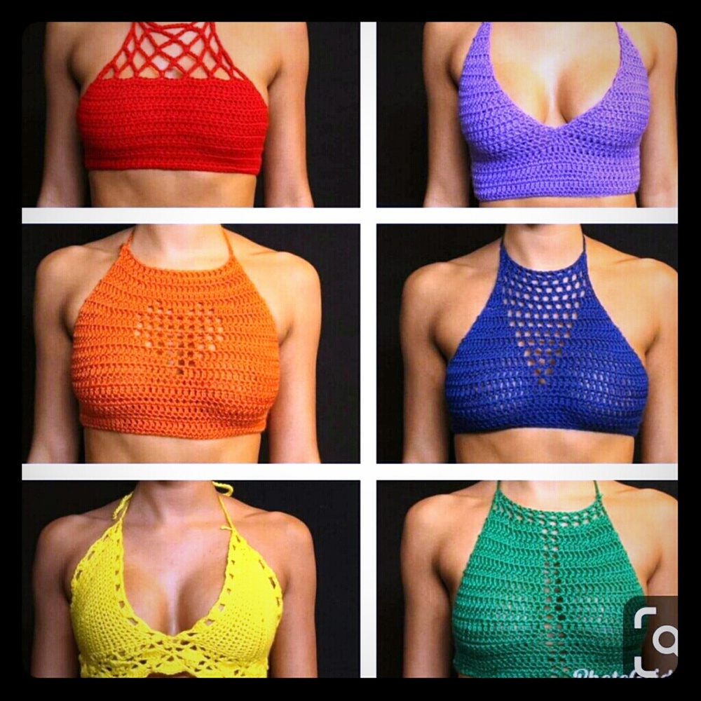 Crochet tops